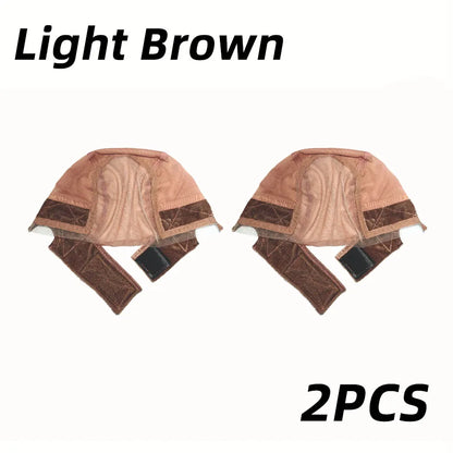 Hd Lace Wig Cap with Adjustable Velvet Grip