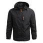 Men's Oversize Nylon Windbreaker Jacket for Spring and Autumn