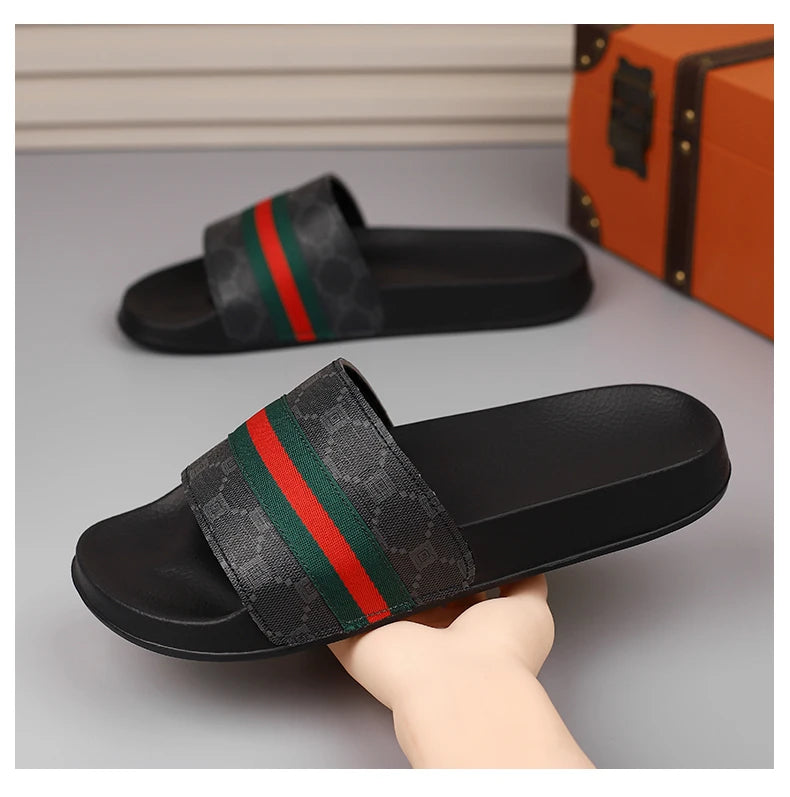 Men's Ultra Soft Non-slip PVC Slippers for Summer