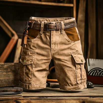Men's Casual Cotton Bermuda Shorts Plus Size