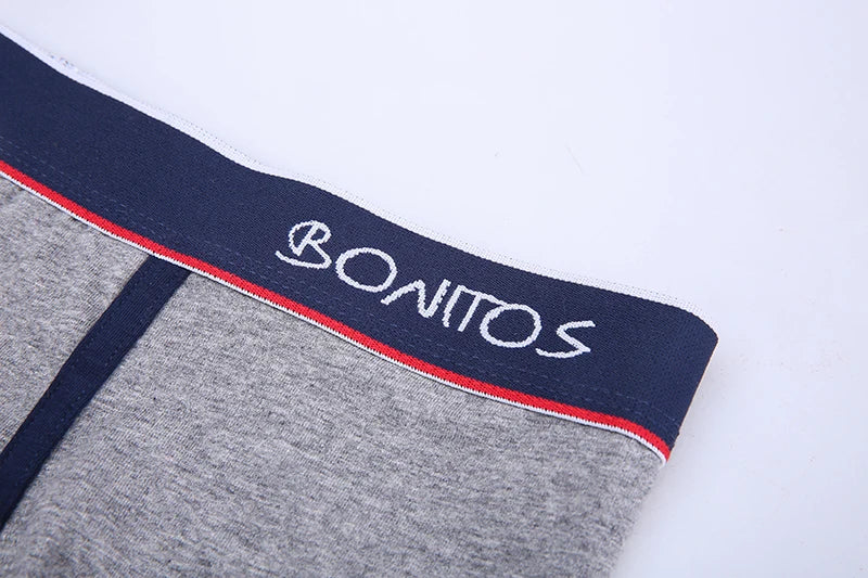 4pcs Cotton Boxer Shorts for Men Soft Underwear Set