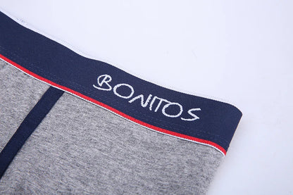 4pcs Cotton Boxer Shorts for Men Soft Underwear Set