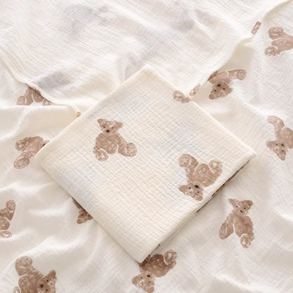 Cotton Muslin Blanket for Newborns and Babies