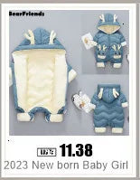 Winter Down Jacket for Boys and Girls Thicken Snowsuit