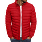 Men's Warm Casual Stand Collar Down Jacket