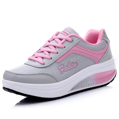 Women Vulcanized Sneakers Shoes Blatform Plus Size