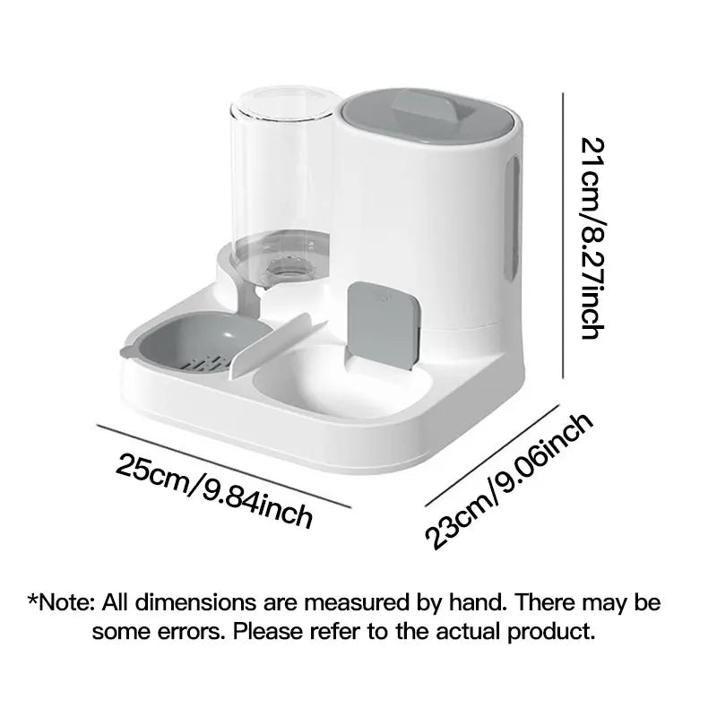 Automatic Cat Water Dispenser & Feeder