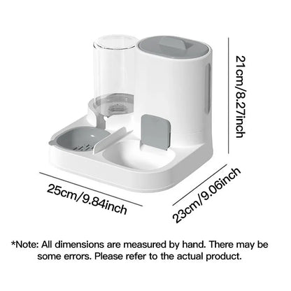Automatic Cat Water Dispenser & Feeder