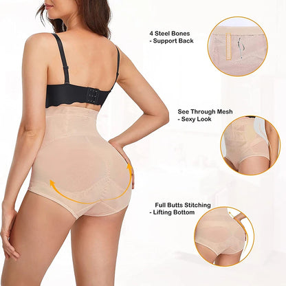 Women’s High Waist Tummy Control Shapewear Panties