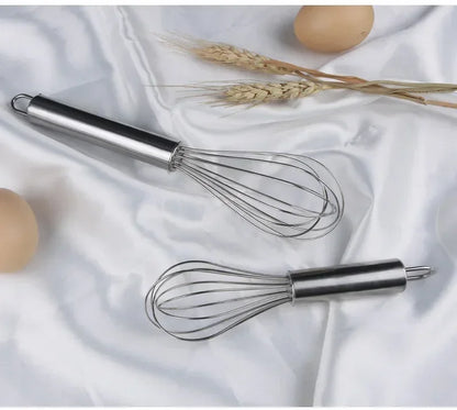 Stainless Steel Egg Stirring Balloon Whisk 6-12 Inch