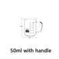 Glass Measuring Cup With Handle Heat-resistant 50-1000ml