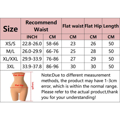 YBFDO Women's High Waist Shaper Pants Slim Shorts
