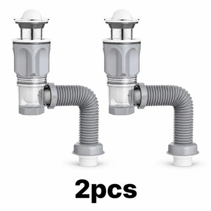 Kitchen Sink Drain Kit ABS and Stainless Steel