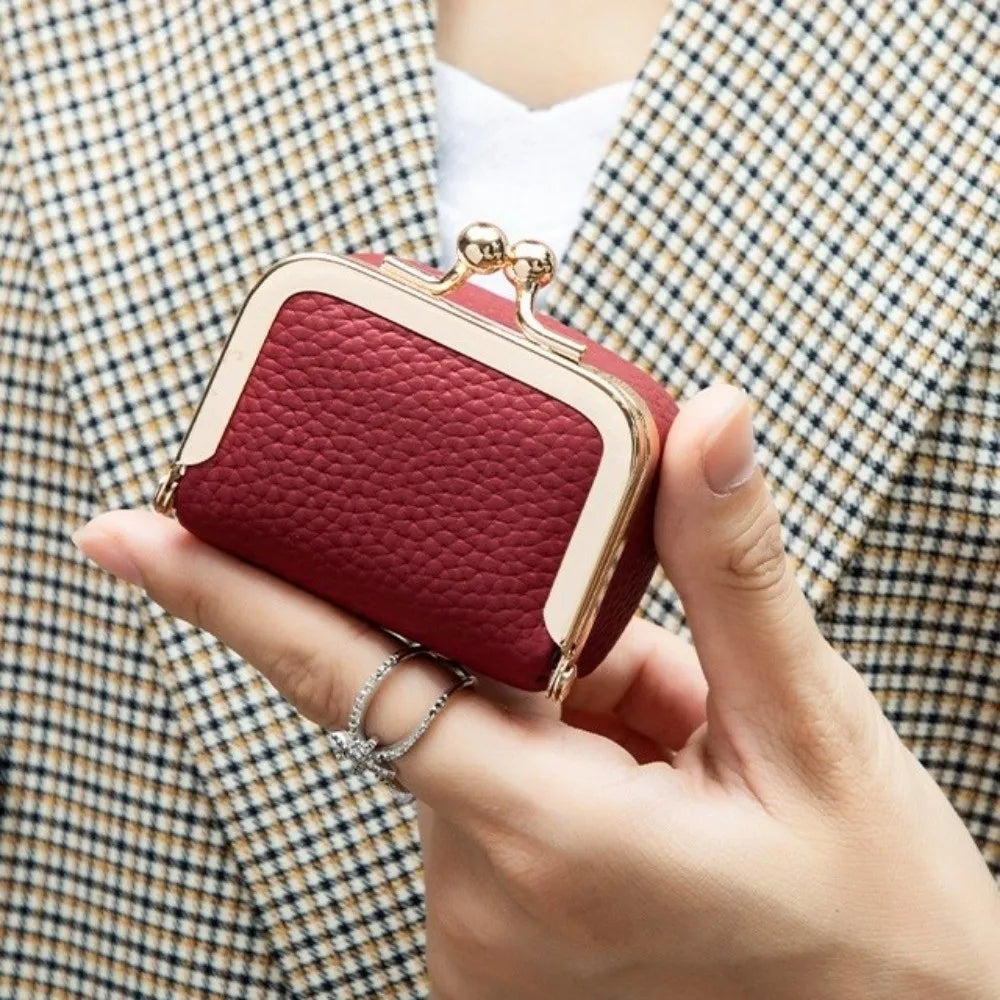 Genuine Leather Coin Purse Mini Small Item Bag