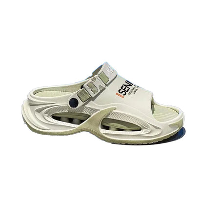 Men's Waterproof Slip On Sandals with Thick Sole
