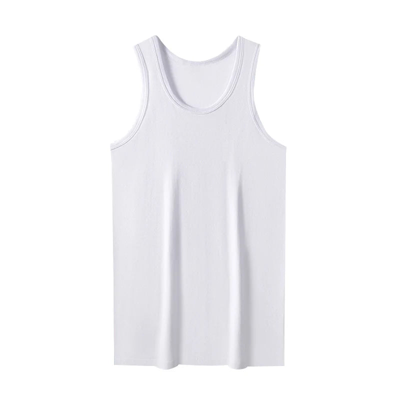 Men's Cotton Tank Top for Casual Sports Wear