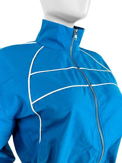 Women's Slim Sporty Tracksuit with Jacket and Shorts