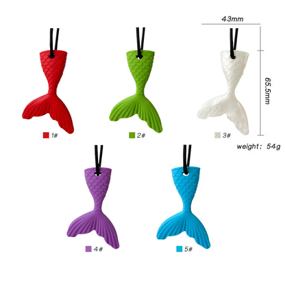 Silicone Teether Chew Necklace for Kids