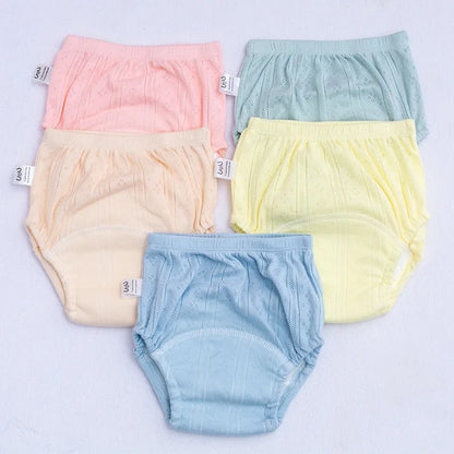 Washable Cotton Newborn Training Pants for Infants