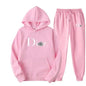 Men's Autumn Two-Piece Jogging Set with Sweatshirt and Pants