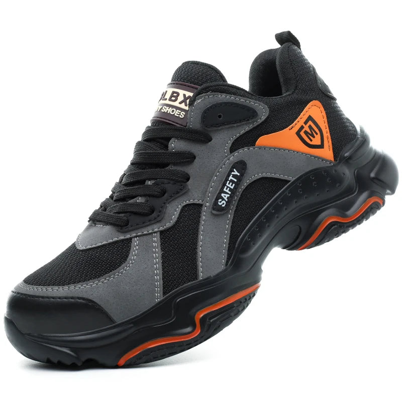 Men's Steel Toe Safety Shoes with Air Cushion