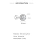 Canner Moissanite Stud Earrings 925 Sterling Silver