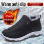 Men's Cotton Casual Ankle Boots for Winter