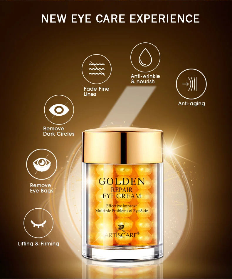ARTISCARE 24K Gold Serum Set for Eye and Face Care