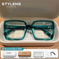 Trendy Square Large Frame Reading Glasses for Women