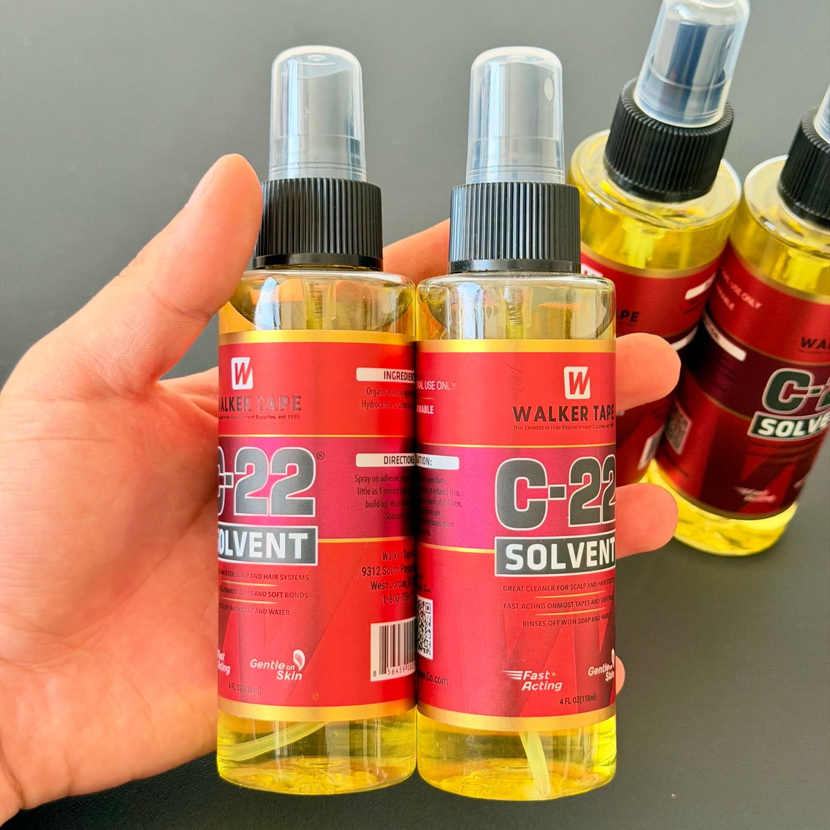 Adhesive Remover C-22 Solvent 4oz for Lace Wigs