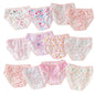 Floral Cotton Briefs for Girls 2-11 Years