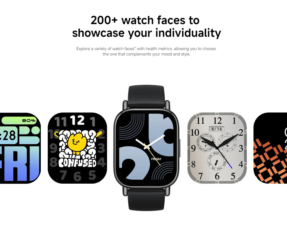 Redmi Watch 5 Lite 1.96 Inch AMOLED Display