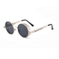 Metal Alloy Round Sunglasses for Men