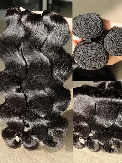Body Wave Brazilian Human Hair Extensions 10-26 Inch