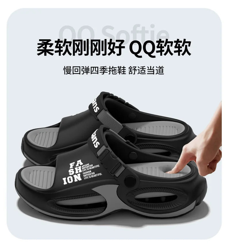 Men's EVA Thick Sole Non-Slip Shower Sandals