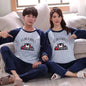 Couple Coral Fleece Pajamas Set for Winter