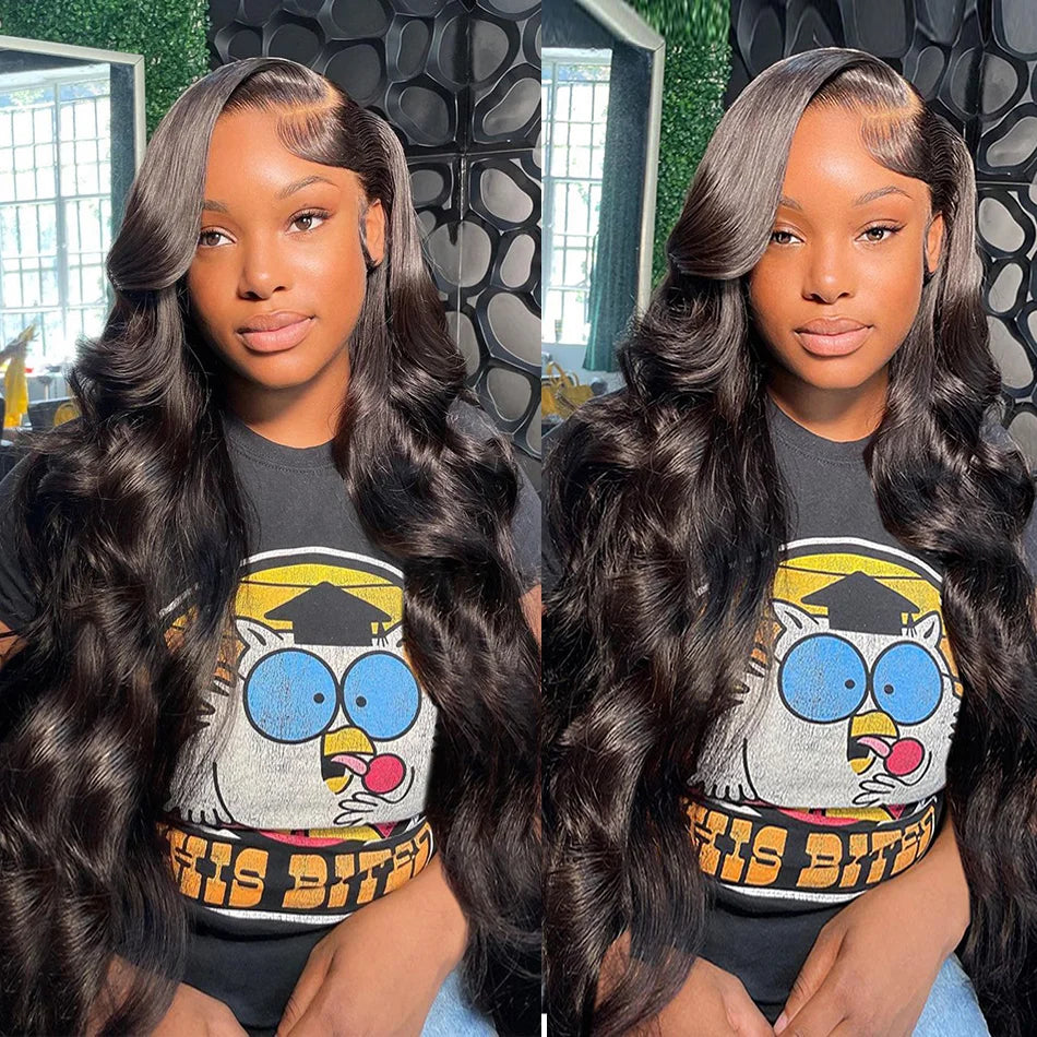 Body Wave Lace Front Wig Human Hair 30 40 Inch