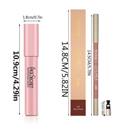 Matte Lipliner and Lipstick Set Waterproof Long Lasting