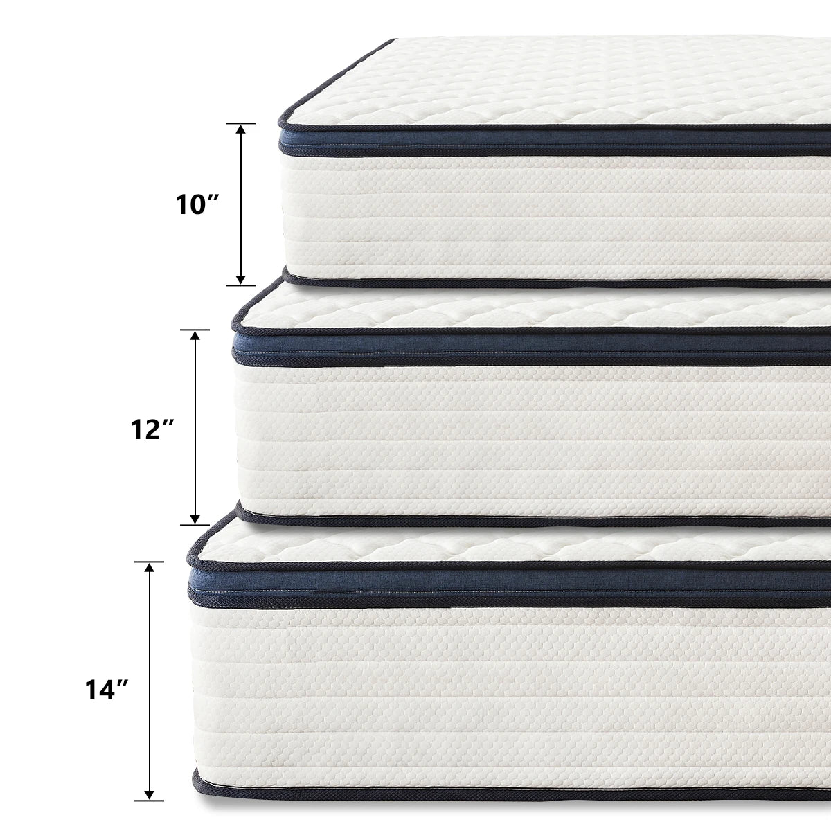 Queen Gel Memory Foam Hybrid Mattress