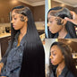 Malaysia Human Hair 13x6 Lace Front Wig 30 Inch Straight