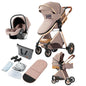 Lightweight 3 in 1 Baby Stroller Travel System