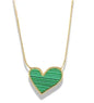 Vintage Textured Stainless Steel Necklace