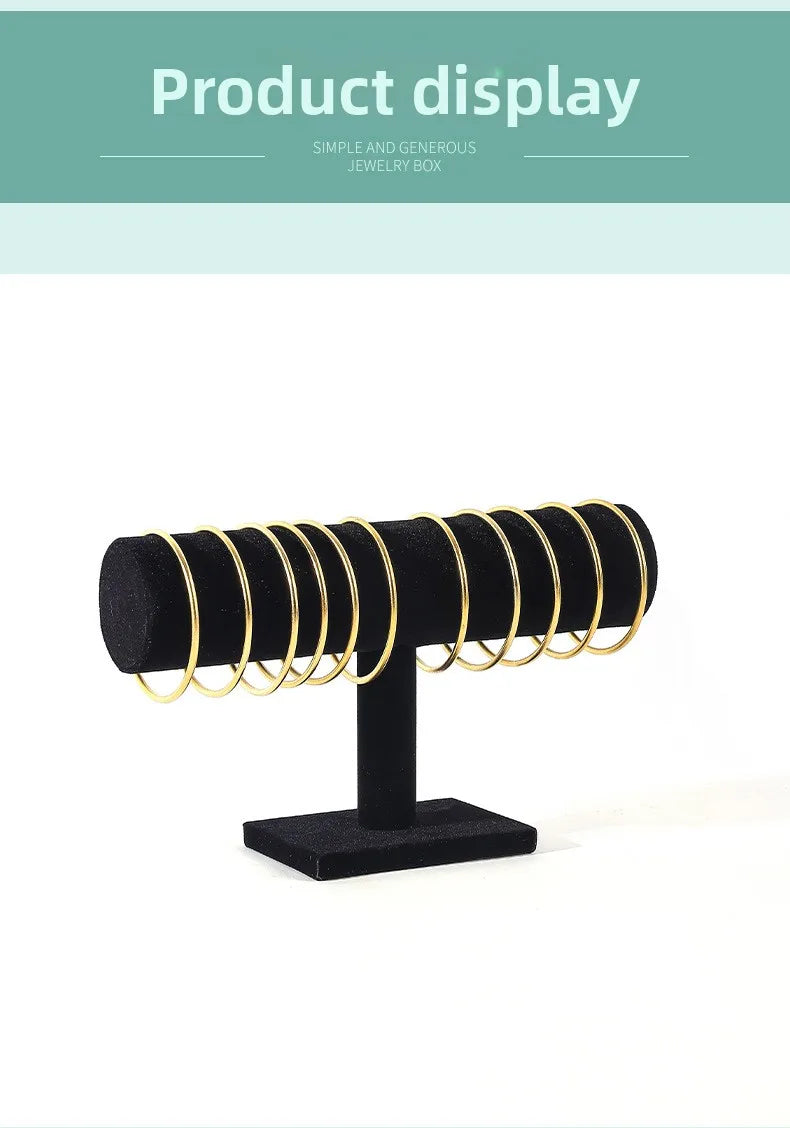Flannel Single-layer Bracelet Rack Jewelry Display Rack
