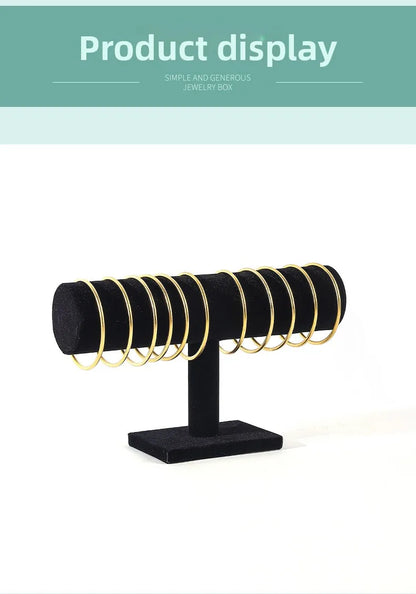Flannel Single-layer Bracelet Rack Jewelry Display Rack