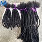 Handmade Human Hair Dreadlock Extensions 50 Strands 6-20 Inch