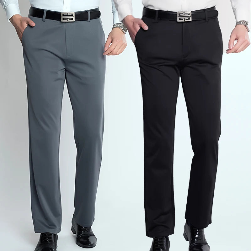 Men's Summer Casual Suit Pants Plus Size 28-42