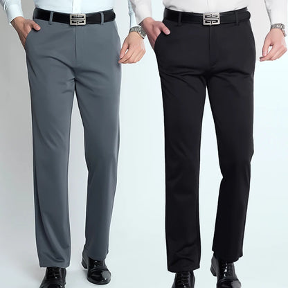 Men's Summer Casual Suit Pants Plus Size 28-42