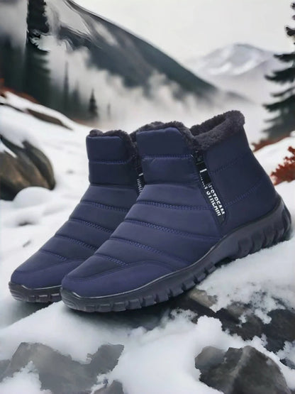 Men's Winter Zipper Snow Ankle Boots