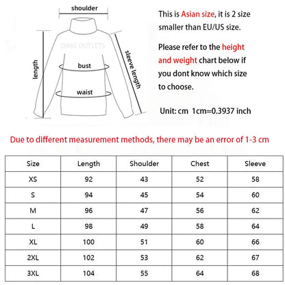 Mid-Length Quilted Padded Jacket for Men