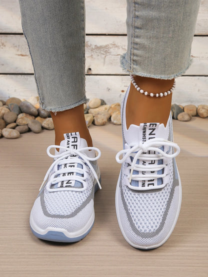 Women's Double-Color Canvas Work Sneakers